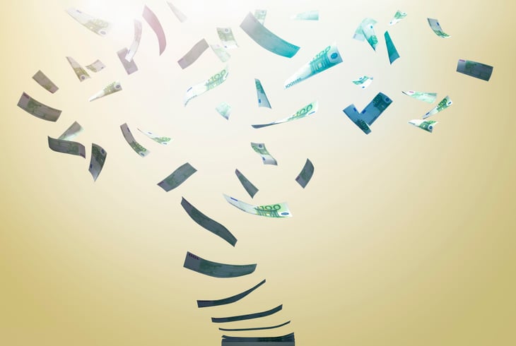 Money in the air